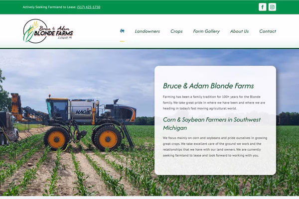 Bruce & Adam Blonde Farms