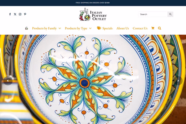 Italian Pottery Outlet